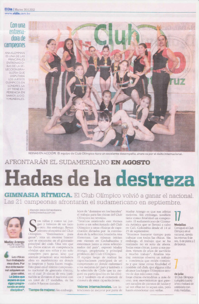 Nota de Prensa en EL DIA
