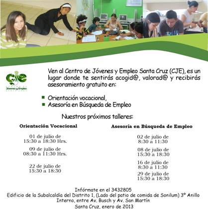 Centro de Jóvenes y Empleo Santa Cruz (1)