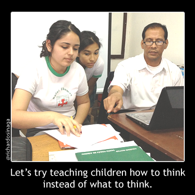 Let's try teaching children 403
