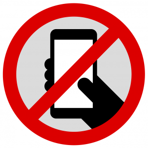 no celular en el aula
