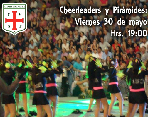 cheerleaders y piramides 3005
