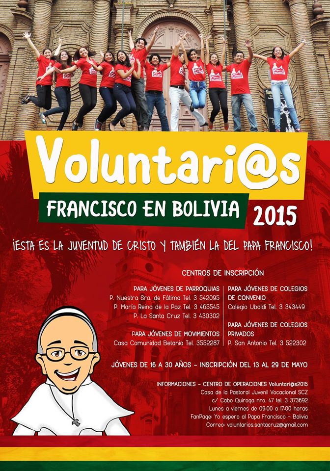 voluntarios papa en bolivia 15